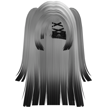 White to Black Jirai Kei Gothic Hime Doll ⍀ Roblox item