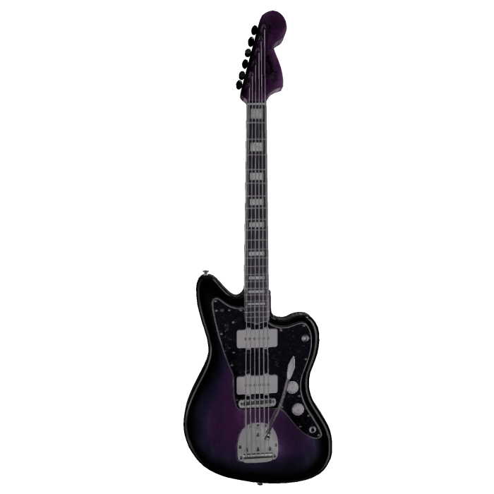[STANDING] Purple Punk Electric Guitar