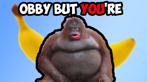 Obby but you are funny monkey 🐒 [BETA]