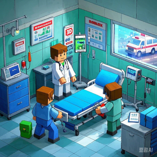 Hospital Simulator official Roblox game thumbnail