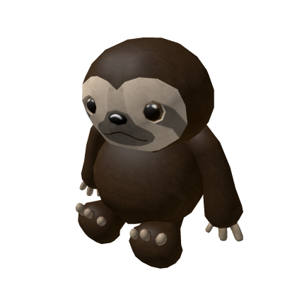 From the Vault: Sloth Back Plushie Roblox item