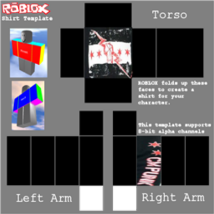 CM Punk Full Zip Hoodie ShirtTemplate Roblox decal