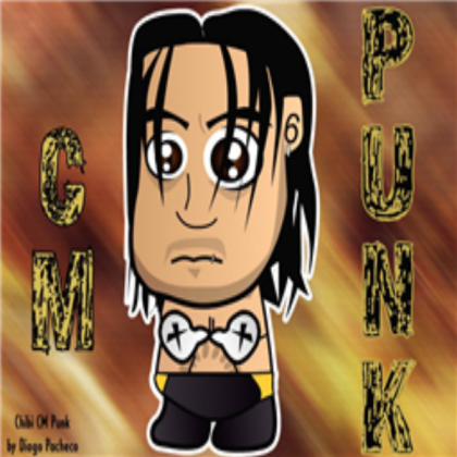 cartoon cm punk Roblox decal