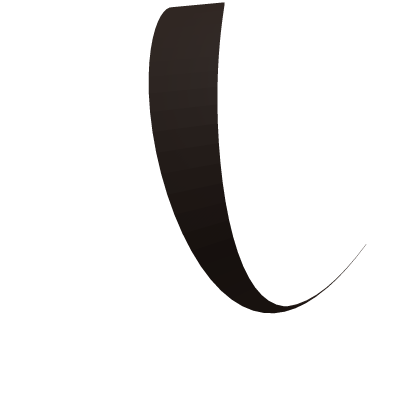 Dark brown single strand of hair baldi