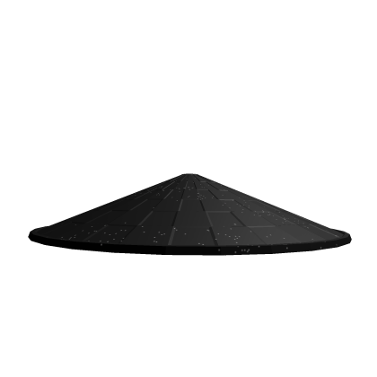 Black Starry Samurai Hat