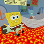 SPONGEBOB THE FLOOR IS LAVA!