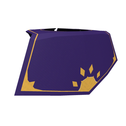 Purple and Yellow Short Cape Roblox item