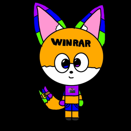 Fennec fox winrar spray da hood Roblox decal