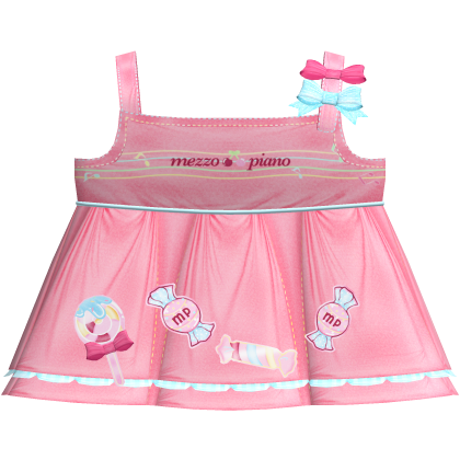 cute red kawaii mezzo bow dress