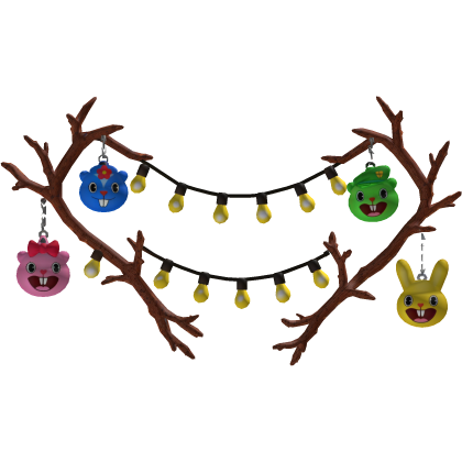 happy tree friends antler Roblox item