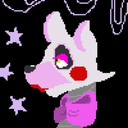 My old Mangle Pixel art Roblox decal