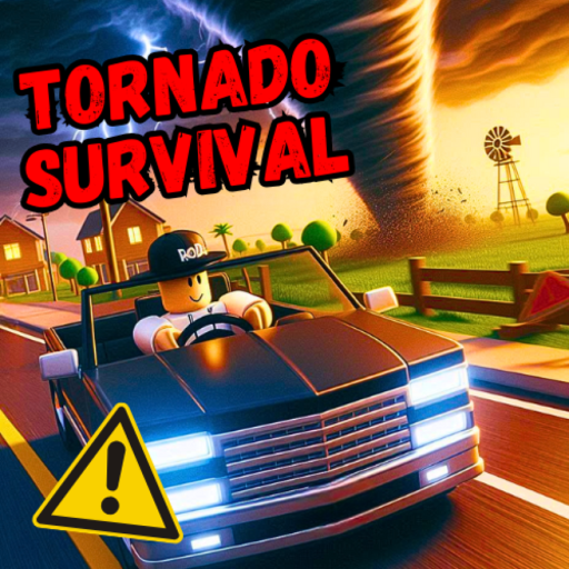 Tornado Survival! - CAR UPDATE 🌪️⚠️ v1.9 official Roblox game thumbnail