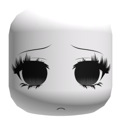 Emo Gloomy Moe Face Roblox item