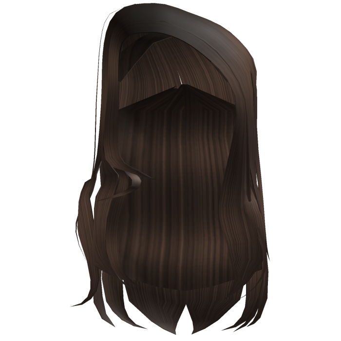 Brown Y2K Side Swept Layers