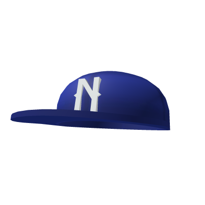 Fresh Dark Blue Fitted Cap