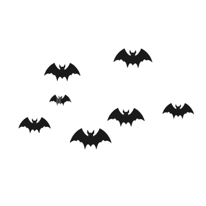 [🦇 Animated] Halloween Bats On Head Roblox item