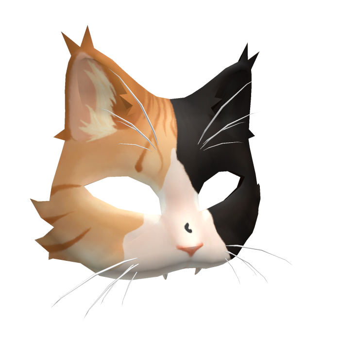 Calico Therian Cat Mask