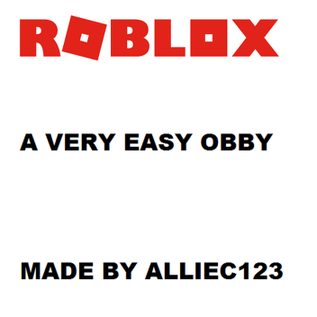 Escape The EASY Obby! (WIP)