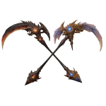 Dual Scythe Red and White [Limited Time]