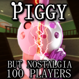 Piggy but Nostalgia but it's 100 Players icon