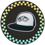 White-Black Classic Patch Trucker Hat
