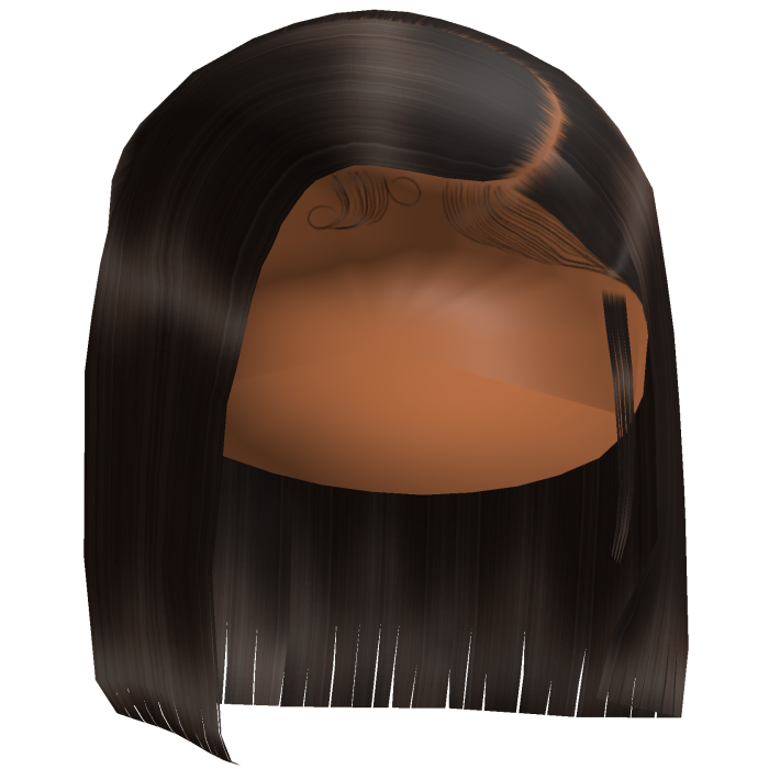 𝓭 Straight Side Part Bob (Brown)