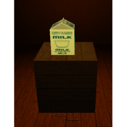 Cabin with milk :)
