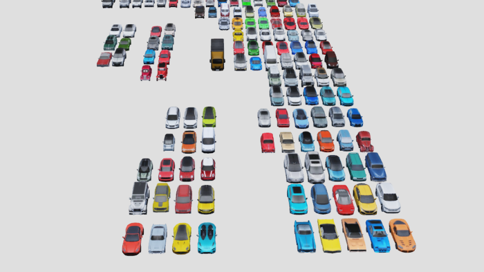 Low-Poly Vehicle/Car Pack preview 2