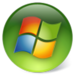 Windows 7 [windows media center logo]
