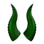 Emerald Carnage Horns