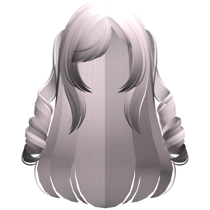 ♡ : fairy curly long pretty hair pink & black Roblox item