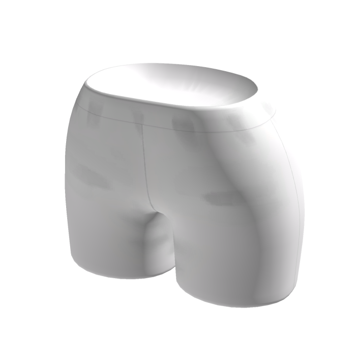 Cute Basic Shorts White