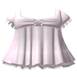 cute gothic babydoll dress 3.0 baby pink