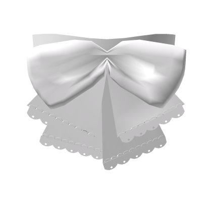 White Jabot 1.0 Roblox item