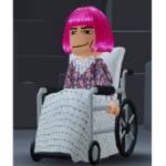 RARE PINK HAIRED GRANNY