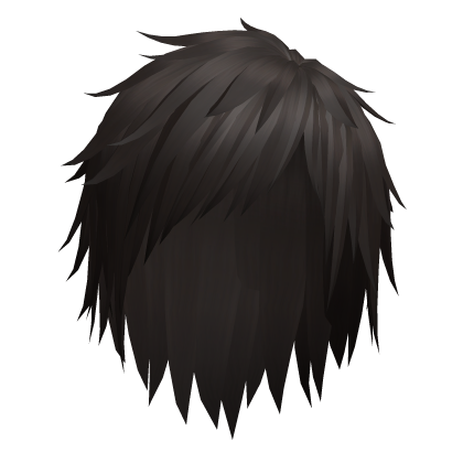 japanese vkei emo punk boy hair in ash brown Roblox item