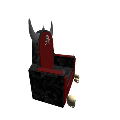 Demon Skull Throne | Gothic Boss Prop