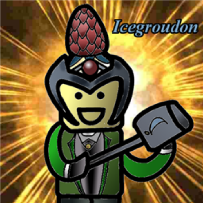 Drawing of Icegroudon Roblox decal