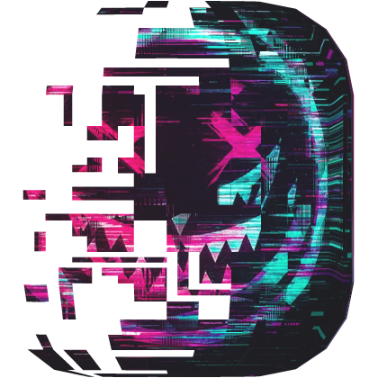 [ANIMATED] Glitched - SMILE  Roblox item