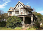 an abandoned house