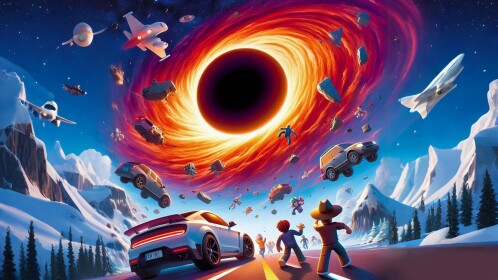 Black Hole Devour Battle