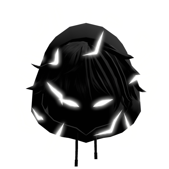 [Emissive] Void Anime Hood  w Glowing Eyes 🌌