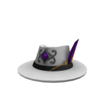 Purple Gemstone Fedora