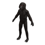 Crazy Baboon Suit Realistic Monkey Costume