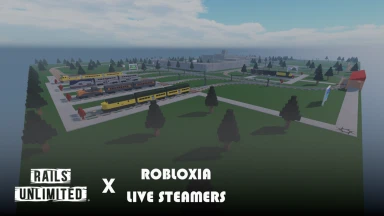 Rails Unlimited X Robloxia Live Steamers Roblox place thumbnail