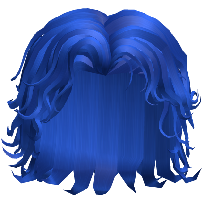 Wavey Blue Surfer Male Curly Hair