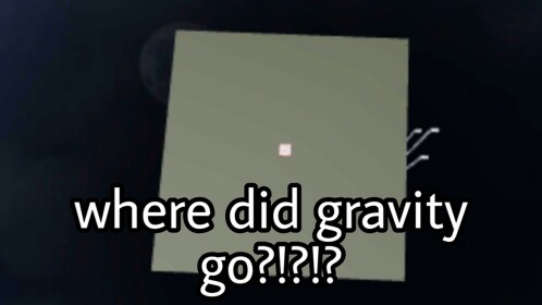 A baseplate but with no gravity