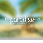 •–paradise–•
