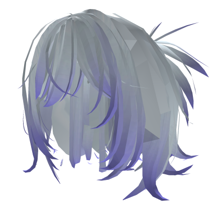Female Gojo Twintails (White / Purple)
