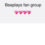 Bea plays fan group